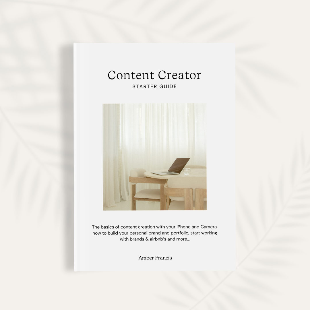 FREE Content Creator Starter Guide